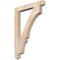 Ekena Millwork Balboa Arts & Crafts Smooth Bracket, Douglas Fir, 3 1/2"W x 30"D x 42"H BKT04X30X42BOA03SDF - alternate 1